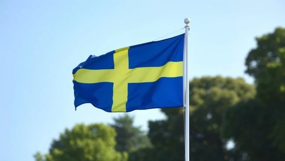 Varför är flaggan på halv stång idag